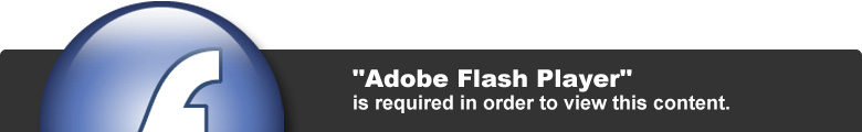 "Adobe Flash Player" is required in order to view this content.